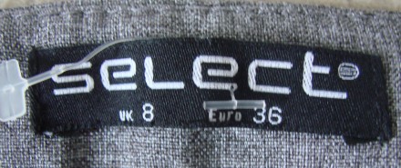Штани-дудочки сірі Select. Розмір 36. 100% polyester.
Пів обхват талії (зі спин. . фото 3