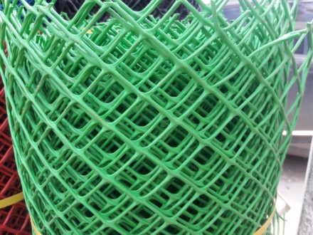  Сетка садовая пластиковая вольерная предназначена для заборов временных или пос. . фото 8