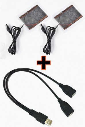 Нагревательные элементы в перчатки / одежду с питанием от USB до 50 градусов №3 . Одеса. фото 1 Нагревательные элементы в перчатки / одежду с питанием от USB до 50 градусов №3 . Одеса. фото 1