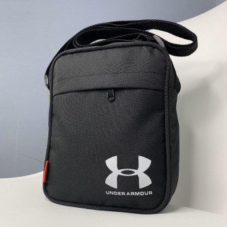 Сумка мессенджер Under Armour текстиль черная Текстиль сумка через плече Мужская. Маріуполь. фото 1 Сумка мессенджер Under Armour текстиль черная Текстиль сумка через плече Мужская. Маріуполь. фото 1