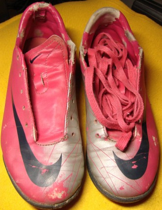 Футзалки Nike Mercurial. Made in Vietnam. Розмір 36 (23 см). Трохи пошарпані та . . фото 9