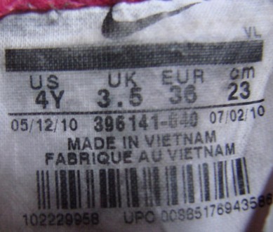 Футзалки Nike Mercurial. Made in Vietnam. Розмір 36 (23 см). Трохи пошарпані та . . фото 12