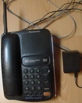 Стаціонарний радіотелефон Panasonic KX-TC276BX-B. Абсолютно справний, але НЕ пов. . фото 2