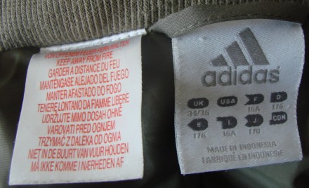 Куртка зимова adidas. Оригінал (з голограмою). Made in Indonesia.
Ріст - 170-17. . фото 6