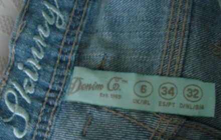 Джинси Denim Co. Розмір 34. Skinny. 75% cotton, 23% polyester, 2% elastane. У ві. . фото 4