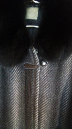 Пальто зимнее, с меховым воротником         
  (песец), размер 54, рост 165 - 1. . фото 4