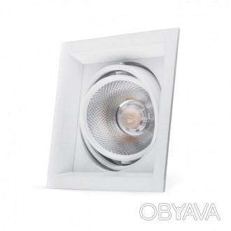 Карданный (регулируемый) светодиодный LED светильник используется в качестве как. . фото 1