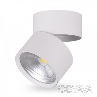 Накладной светодиодный LED светильник со светодиодом типа COB. Используется в ка. . фото 1