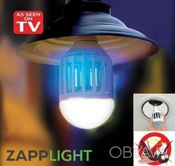 Світлодіодна лампа від комарів ZAPP LIGHT
Ни одна вылазка на природу или мирное . . фото 1