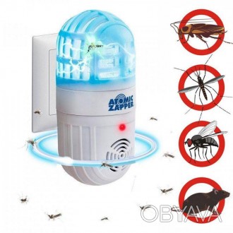 Лампы от мух и комаров, лампа против комаров, лампа от комаров для дома (уничтож. . фото 1