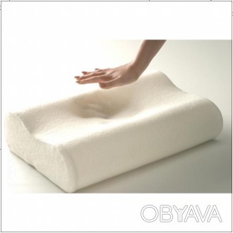 Ортопедична подушка з пам'яттю Memory Foam Pillow 
Розмір 50*30 см
 
Подушка, по. . фото 1