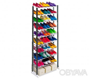 Полка для обуви Amazing Shoe Rack на 30 пар
Органайзер для обуви Amazing shoe ra. . фото 1