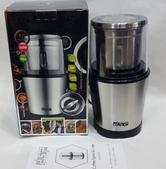 Кавомолка електрична DSP KA3036 подрібнювач 300W. Київ. фото 1