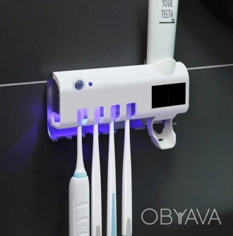 Диспенсер для зубної пасти та щітки ZSW-YO1 TOOTHBRUSH STERILIZER (WN-06)
У пром. . фото 1