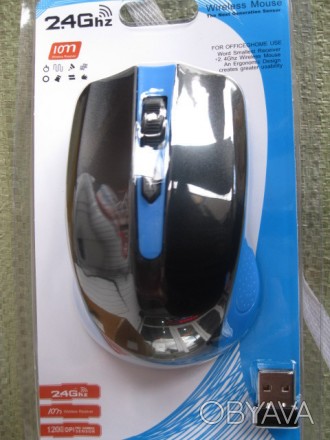 Безпровідна мишка USB 6211
Бездротова оптична радіо миша 2,4 Гц
Особливості:
1. . . фото 1