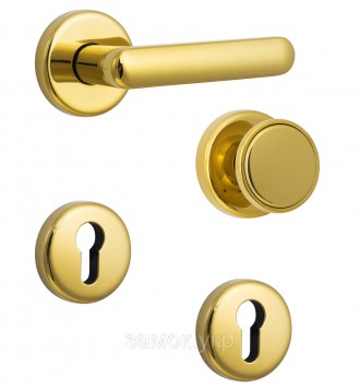 Дверная фурнитура Rostex Exсlusive SNH55 PZ 40-45мм титан (Чехия). Днепр. фото 1 Дверная фурнитура Rostex Exсlusive SNH55 PZ 40-45мм титан (Чехия). Днепр. фото 1