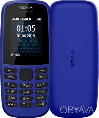 Nokia 105 2019 – компактный классический телефон, главная задача которого, обесп. . фото 1