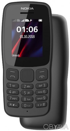 Nokia 106 Все самое необходимое Разговаривайте хоть дни напролет Nokia 106 готов. . фото 1