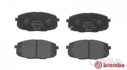 Тормозные колодки дисковые I30 Carens Ceed Brembo P30 034 используются в качеств. . фото 1