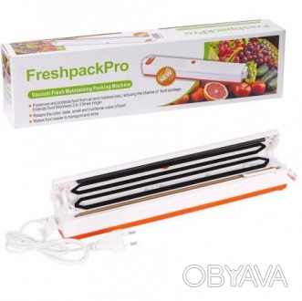 Вакуумный упаковщик Freshpack Pro подходит:
Для длительного хранения продуктов (. . фото 1