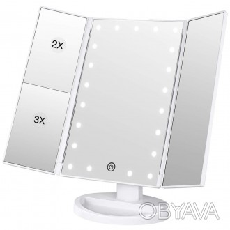 Зеркало для макияжа с подсветкой Superstar Magnifying Mirror 22 LED
 
Каждая сов. . фото 1