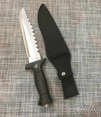 Полевой нож Colunbir модель Н-678А
Общая длина, мм:310
Длина клинка, мм:170
Толщ. . фото 1