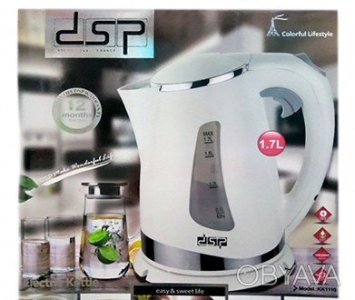 Опис:
Чайник є одним з потрібних кухонних приладів. DSP являє собою електричний . . фото 1