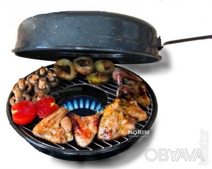 Сковорода гриль - газ с мраморным покрытием для стейков и барбекю Edenberg 33 см. . фото 1