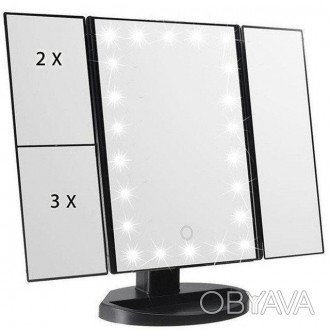 Зеркало для макияжа с подсветкой Superstar Magnifying Mirror 22 LED
Каждая совре. . фото 1