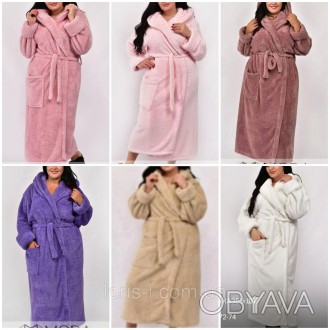 Женские махровые халаты
Удобные, приятные к телу, красивые, комфортные, качестве. . фото 1