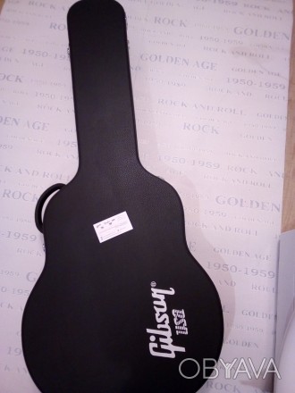 Кофр кейс Case для Gibson J200 Black. З логотипом Gibson USA.
Міцний каркас для . . фото 1