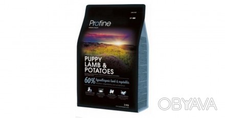 Сухой корм Profine Puppy Lamb Potato 3 kg (для щенков).Натуральний гіпоалергенни. . фото 1