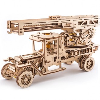 Механические 3D пазлы UGEARS - «Пожарная машина». Благовещенское. фото 1 Механические 3D пазлы UGEARS - «Пожарная машина». Благовещенское. фото 1