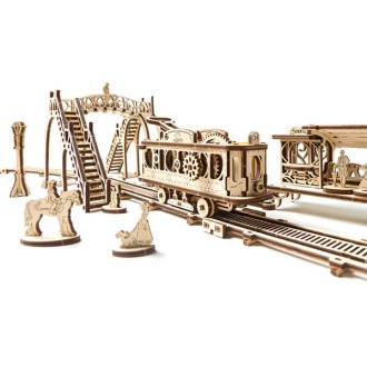 Механические 3D пазлы UGEARS - «Трамвайная линия». Благовещенское. фото 1 Механические 3D пазлы UGEARS - «Трамвайная линия». Благовещенское. фото 1