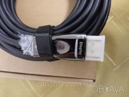 Оптичний кабель DP-DP, версія 1.4 
Довжина 10 м. . фото 1