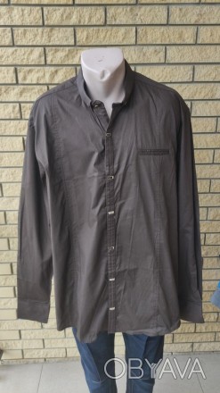 Рубашка мужская больших размеров коттоновая высокого качества NOSEDA, Турция, 10. . фото 1