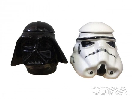 Кружка с крышкой Star Wars Дарт Вейдер, это:Выполнена из керамики;Оригинальный д. . фото 1