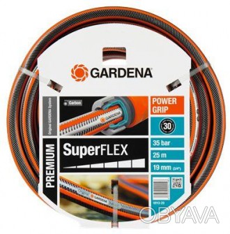 Gardena Шланг поливочный SuperFLEX 3/4 (25 м) без соединения Производитель Garde. . фото 1