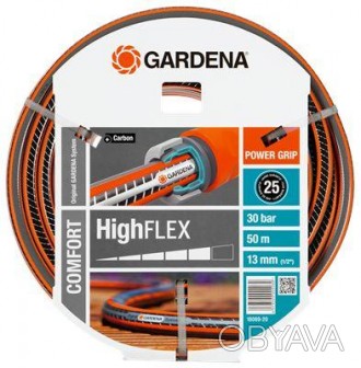 Gardena Шланг поливочный HighFLEX 1/2 (50 м) без соединения Производитель Garden. . фото 1