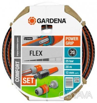 Gardena Шланг поливочный FLEX 1/2 (20 м) комплект Производитель Gardena Страна п. . фото 1