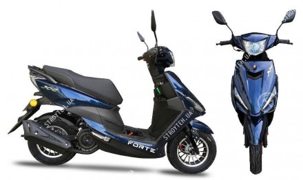 Скутер FORTE NEW JOG 80CC синий. Киев. фото 1 Скутер FORTE NEW JOG 80CC синий. Киев. фото 1