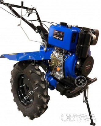 Культиватор дизельный Forte 1350Е-3, колеса 12', 9 л.с (синий) Инструмент Культи. . фото 1