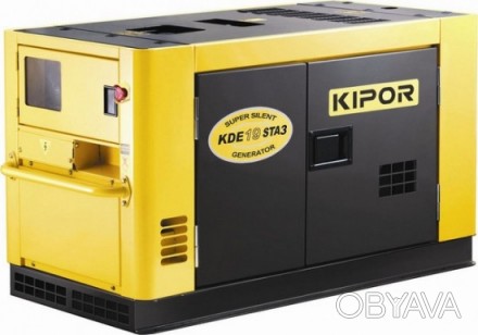 KIPOR KDE19STA3 Электрогенератор+автоматика Однофазный дизельный генератор KIPOR. . фото 1