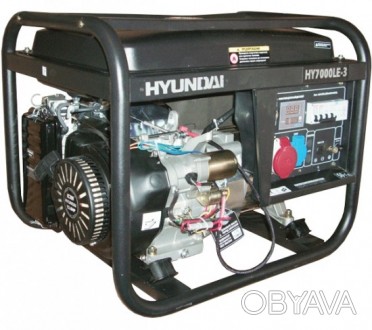 Hyundai HY 7000LE-3 Электрогенератор Производитель Hyundai Страна происхождения . . фото 1