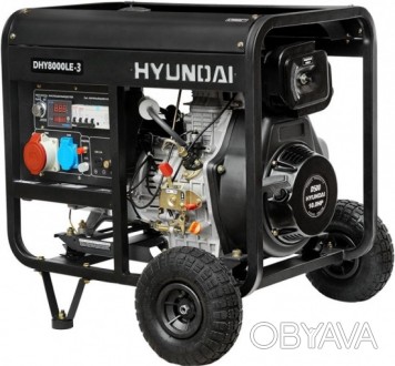 Hyundai DHY 8000LE-3 Электрогенератор Производитель Hyundai Страна происхождения. . фото 1