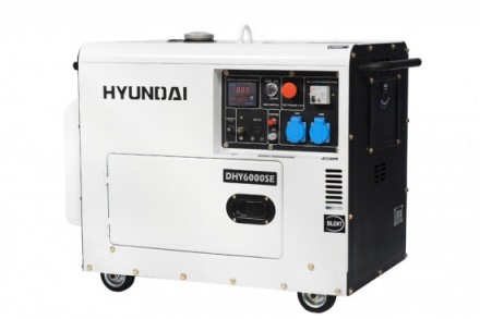 Hyundai DHY 6000SE Электрогенератор. Київ. фото 1 Hyundai DHY 6000SE Электрогенератор. Київ. фото 1