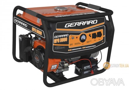 Gerrard GPG8000 Электрогенератор Бензиновый генератор, в котором идеально совмещ. . фото 1