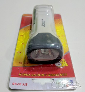 Аккумуляторный ручной фонарик SY-3726 - это и нужная вещь, которая поможет в сит. . фото 1