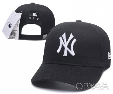 Кепка бейсболка NY New Era (New York MLB) 55-61 см черная. Оригинальная качестве. . фото 1