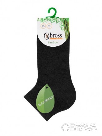 Шкарпетки чорні Bross
Шкарпетки дитячі
Склад: 80% бамбук, 18% поліамід, 2% еласт. . фото 1